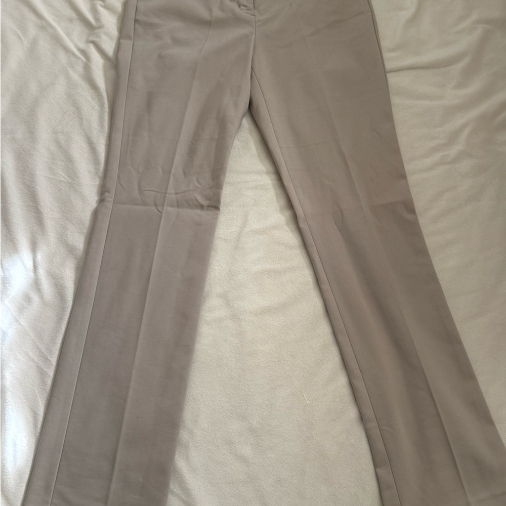 Express Women's Taupe Straight Leg Pants